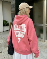 Hoodie Make the Difference Rosa