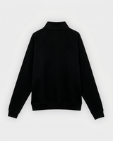 Sudadera Half zip BASIC NEGRO