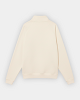 Sudadera Half zip BASIC BEIGE