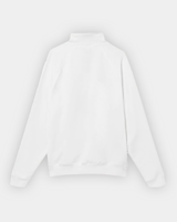 Sudadera Half zip BASIC Blanco