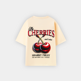 Camiseta Cherries beige
