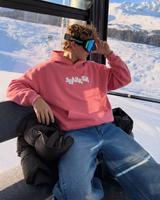 Hoodie Make the Difference Rosa