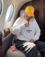 Sudadera Half zip BASIC Blanco